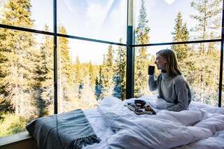 Курортные отели Magical Pond Nature Igloos Рука Трехместный номер с окном-14