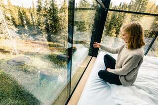 Курортные отели Magical Pond Nature Igloos Рука Трехместный номер с окном-27