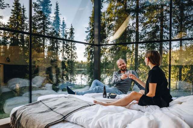 Курортные отели Magical Pond Nature Igloos Рука-25